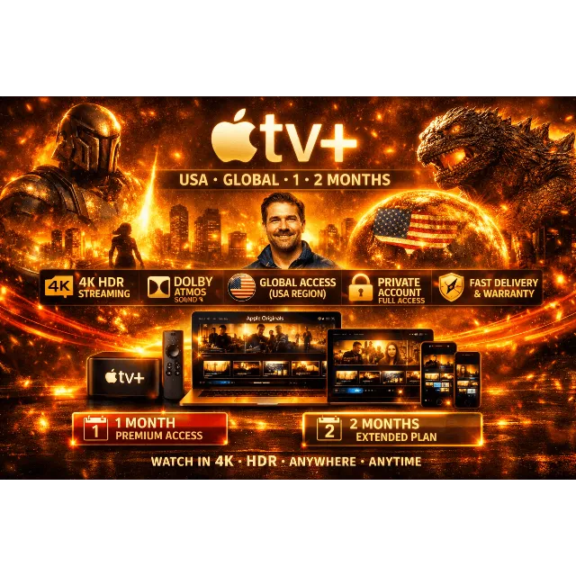 🔥📺APPLE TV+1/2/3МЕСЯЦА🔥ГЛОБАЛЬНЫЙ  🎥ИНДИВИДУАЛЬНЫ💥 ЛИЧНЫЙ АККАУНТ ★ГАРАНТИЯ💥 💯