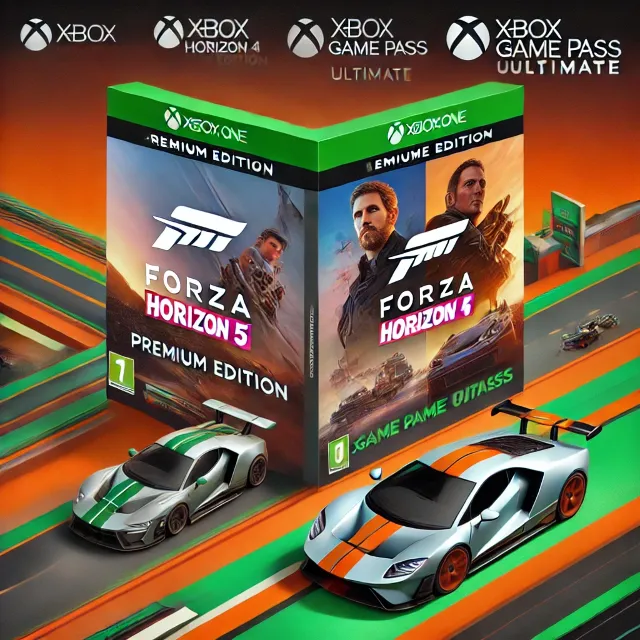🎮 FORZA HORIZON 5 PREMIUM+FH4UE🟢GAME PASS ULT 450 Игр
