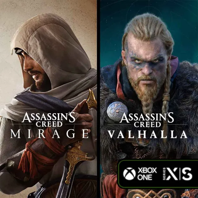 КЛЮЧ Assassin’s Creed Mirage + Valhalla XBOX Код