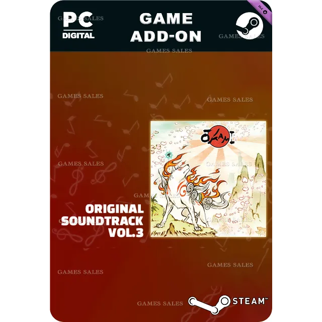 ✅💙OKAMI ORIGINAL SOUNDTRACK VOL. 3💙STEAM GIFT🤖АВТО