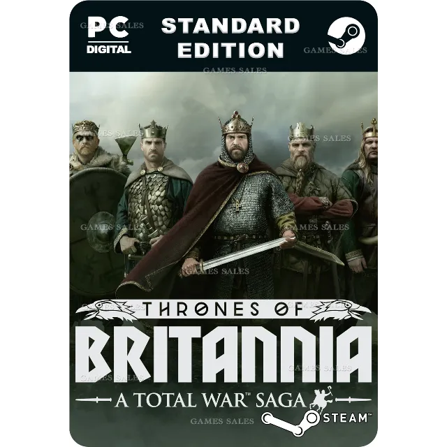 ✅💙A TOTAL WAR SAGA: THRONES OF BRITANNIA💙STEAM GIFT🤖
