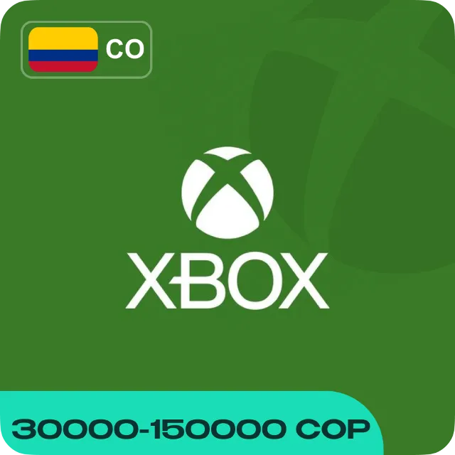 XBOX GIFT CARD (30 000 - 150 000 COP КОЛУМБИЯ)