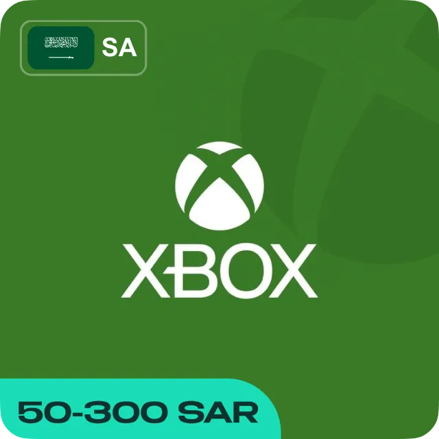 XBOX GIFT CARD (50 - 300 SA САУДОВСКАЯ АРАВИЯ)