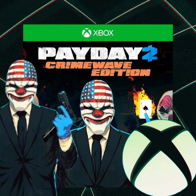 PAYDAY 2: CRIMEWAVE EDITION XBOX ONE &amp; X|S АКТИВАЦИЯ ✅