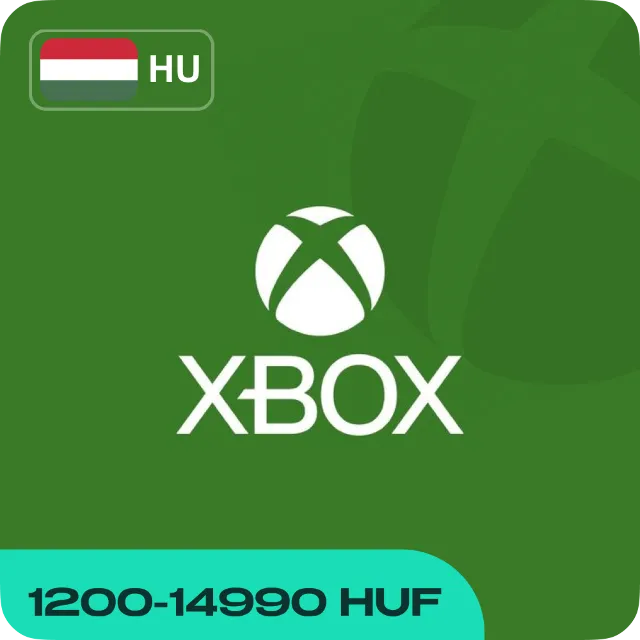 XBOX GIFT CARD (1200 - 14990 HUF ВЕНГРИЯ)