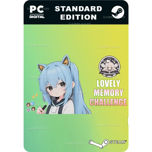 ✅💙LOVELY MEMORY CHALLENGE💙STEAM GIFT🤖АВТОДОСТАВКА🤖
