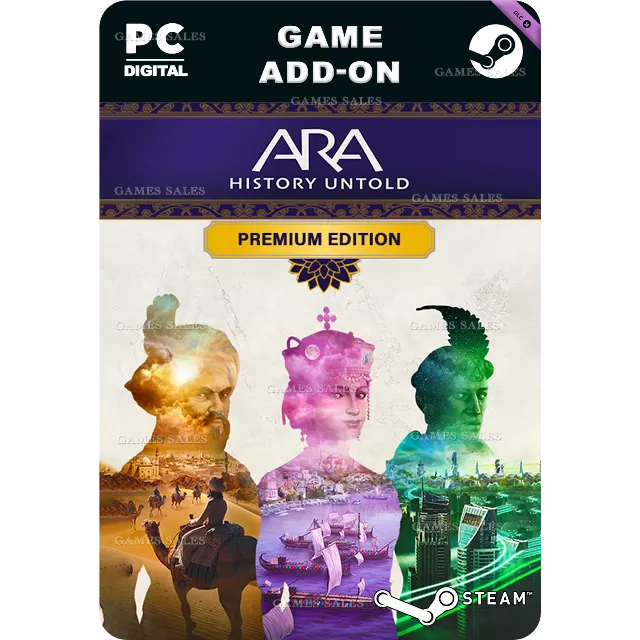 ✅💙ARA: HISTORY UNTOLD PREMIUM UPGRADE💙STEAM GIFT🤖