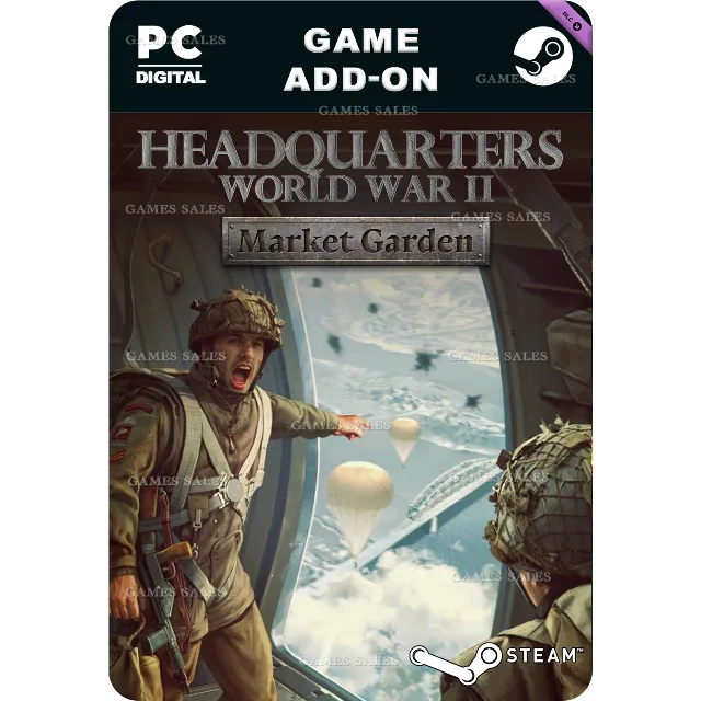 ✅💙HEADQUARTERS: WORLD WAR II - MARKET GARDEN💙STEAM