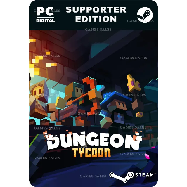 ✅💙DUNGEON TYCOON - SUPPORTER EDITION💙STEAM GIFT🤖АВТО