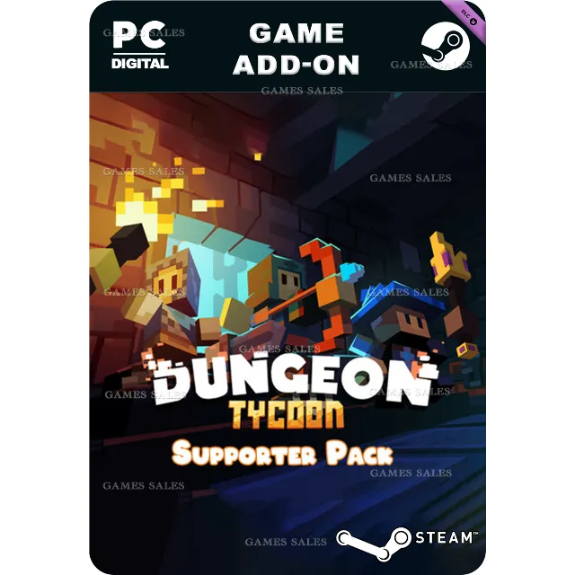✅💙DUNGEON TYCOON - SUPPORTER PACK💙STEAM GIFT🤖АВТО