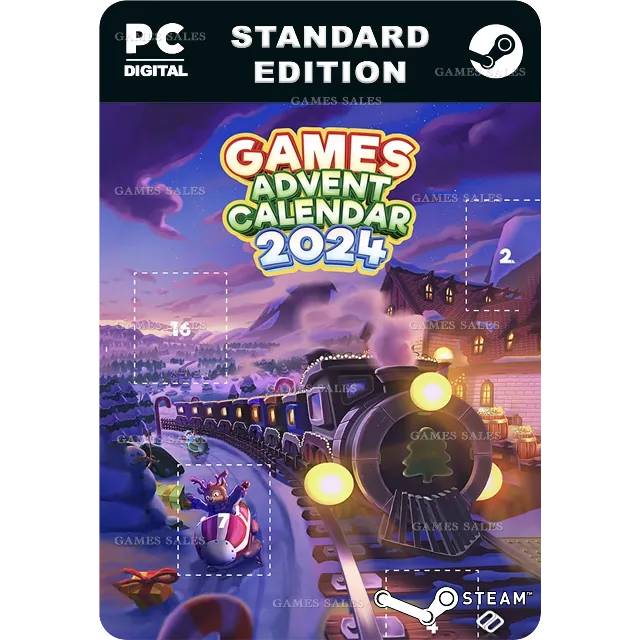 ✅💙GAMES ADVENT CALENDAR 2024💙STEAM GIFT🤖АВТОДОСТАВКА