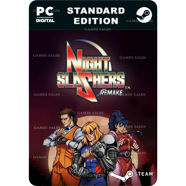 ✅💙NIGHT SLASHERS: REMAKE💙STEAM GIFT🤖АВТОДОСТАВКА🤖