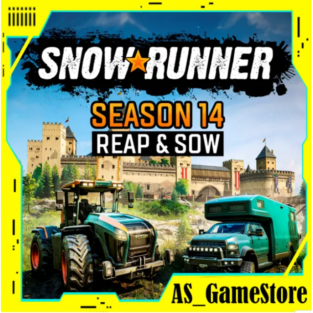 ⚫️SnowRunner - Сезон 14 Reap &amp; Sow / Сноураннер | ПК Epic Games EGS
