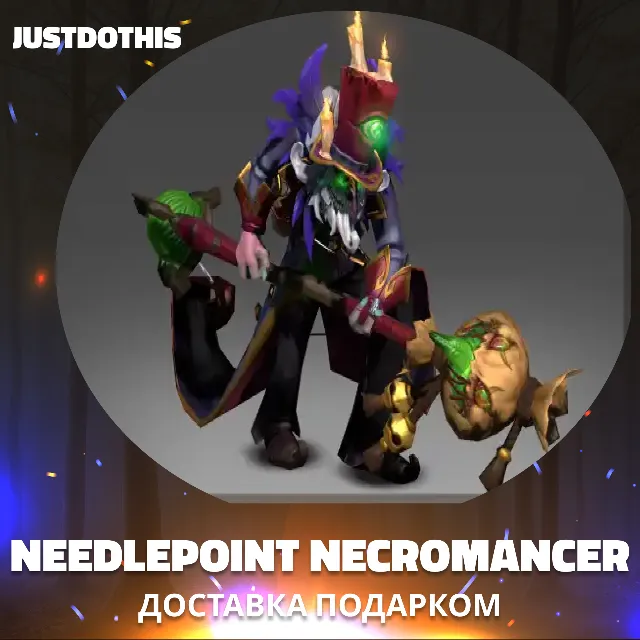 Needlepoint Necromancer (Dota 2)