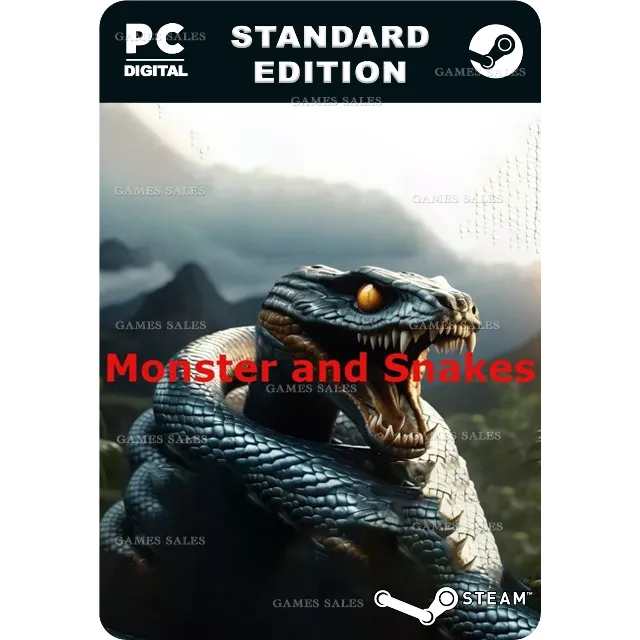 ✅💙MONSTER AND SNAKES💙STEAM GIFT🤖АВТОДОСТАВКА🤖
