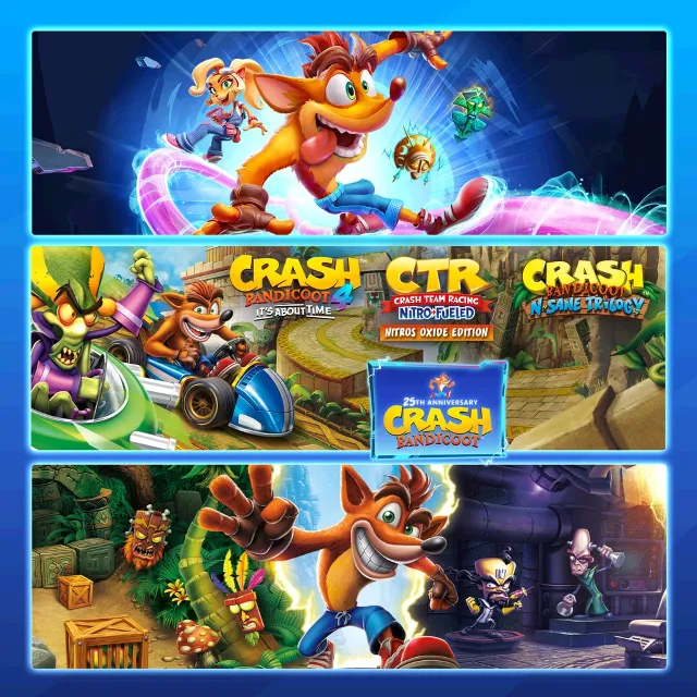 Crash Bandicoot™ - юбилейный набор Crash PS4 PS5 ПСН PLAYSTATION