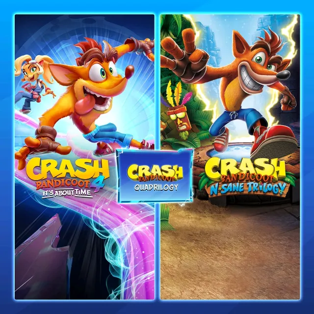 ✅Crash Bandicoot™ - набор Quadrilogy✅PS4✅PS5✅ПСН
