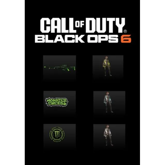 ⚡НАБОР MONSTER ENERGY BUNDLE⚡CoD BLACKOPS 6