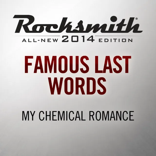 ✅Rocksmith 2014 Famous Last Words My Chemical Romance✅P