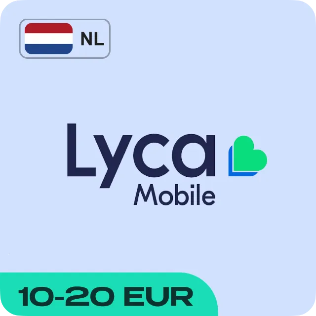 ESIM ВАУЧЕР LYCA MOBILE (НИДЕРЛАНДЫ)