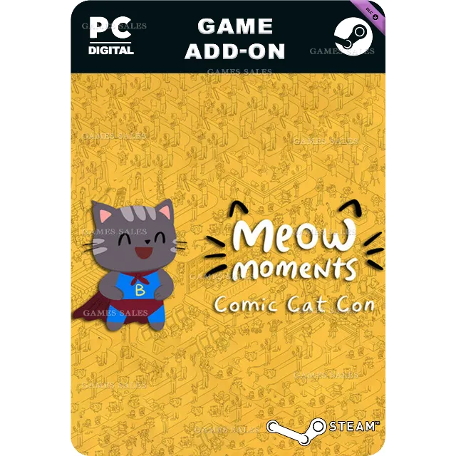✅💙MEOW MOMENTS: COMIC CAT CON💙STEAM GIFT🤖АВТО