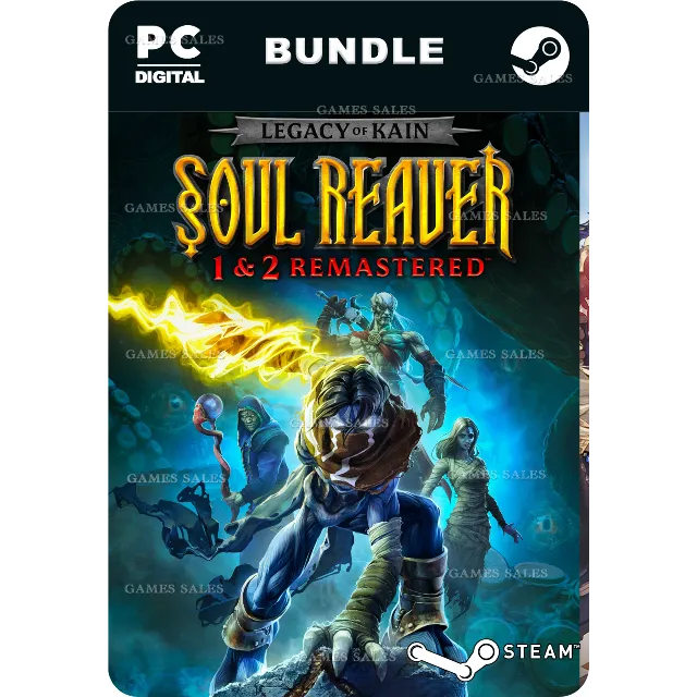 ✅💙LEGACY OF KAIN™ SOUL REAVER 1&amp;2 REMASTERED💙STEAM