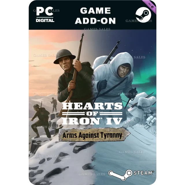 ✅💙EXPANSION - HEARTS OF IRON IV: ARMS AGAINST TYRANNY