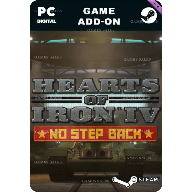 ✅💙EXPANSION - HEARTS OF IRON IV: NO STEP BACK💙STEAM