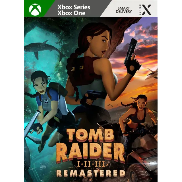 TOMB RAIDER I-III REMASTERED STARRING LARA CROFT XBOX КЛЮЧ USA