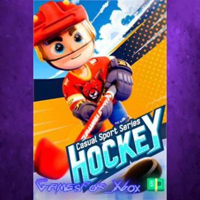 ☀️Casual Sport Series Hockey XBOX