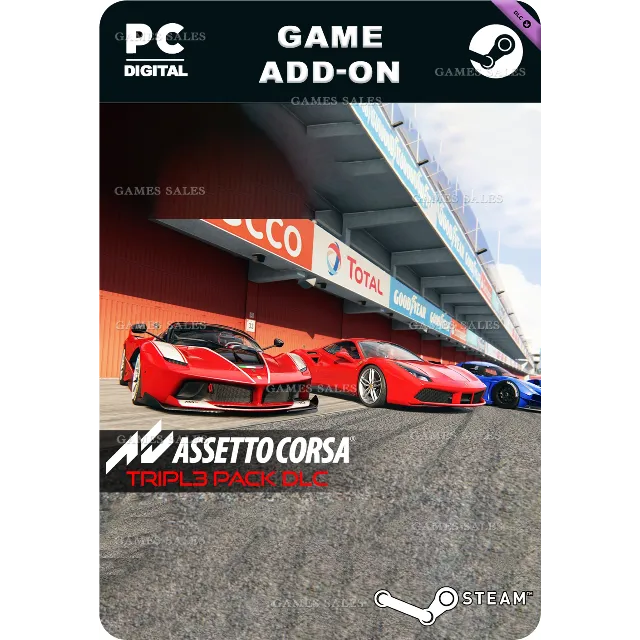 ✅💙ASSETTO CORSA -TRIPL3 PACK💙STEAM GIFT🤖АВТОДОСТАВКА