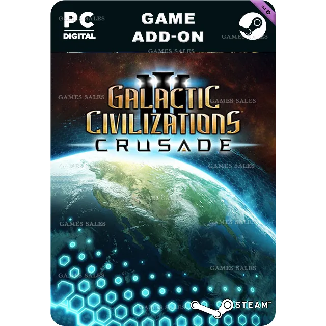 ✅💙GALACTIC CIVILIZATIONS III: CRUSADE EXPANSION PACK💙