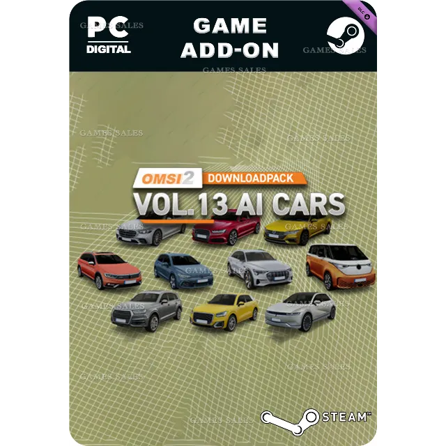 ✅💙OMSI 2 ADD-ON DOWNLOADPACK VOL. 13 - KI-AUTOS💙STEAM