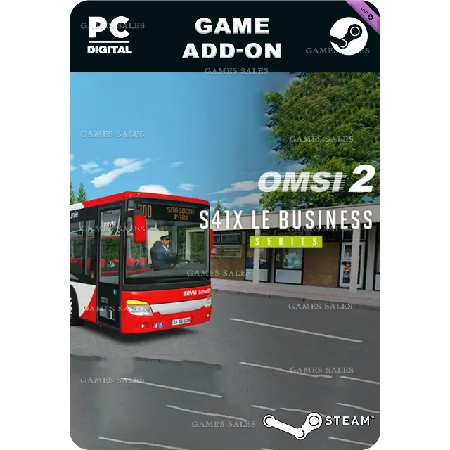 ✅💙OMSI 2 ADD-ON S41X LE BUSINESS SERIES💙STEAM GIFT🤖