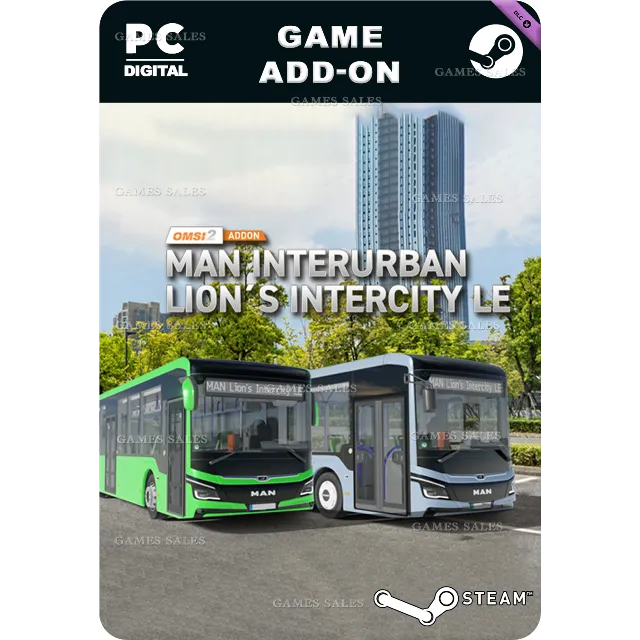 ✅💙OMSI 2 ADD-ON MAN ÜBERLAND LION'S INTERCITY LE💙