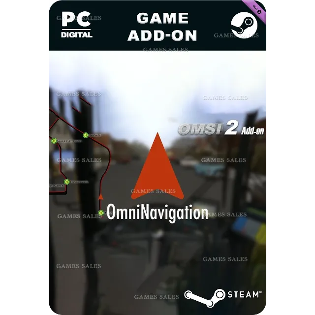 ✅💙OMSI 2 ADD-ON OMNINAVIGATION💙STEAM GIFT🤖АВТО