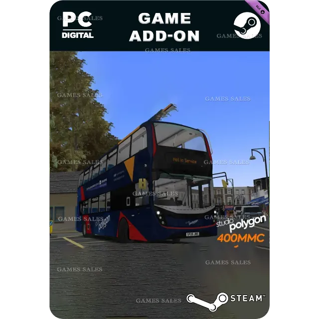 ✅💙OMSI 2 ADD-ON STUDIO POLYGON 400 MMC PACK💙STEAM
