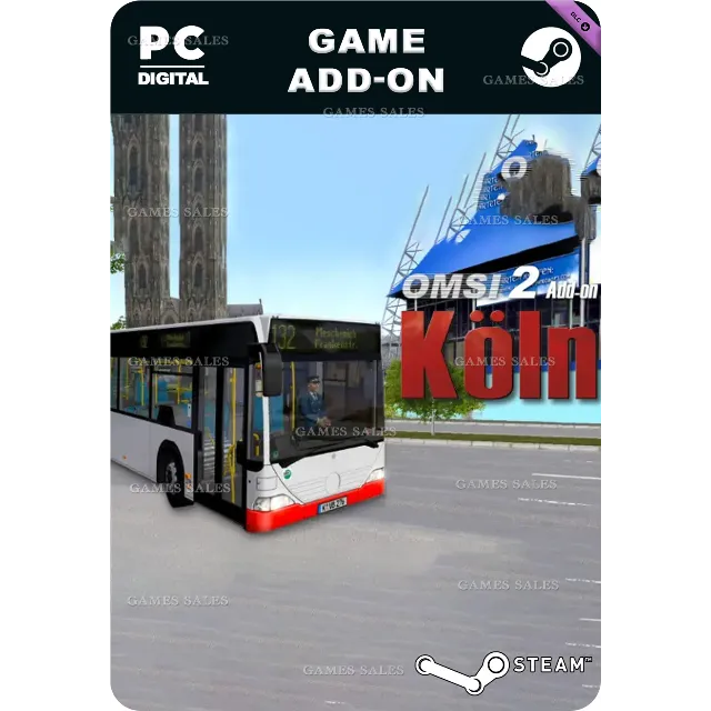 ✅💙OMSI 2 ADD-ON KÖLN💙STEAM GIFT🤖АВТОДОСТАВКА🤖