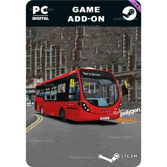 ✅💙OMSI 2 ADD-ON STUDIO POLYGON LITE PACK💙STEAM GIFT🤖