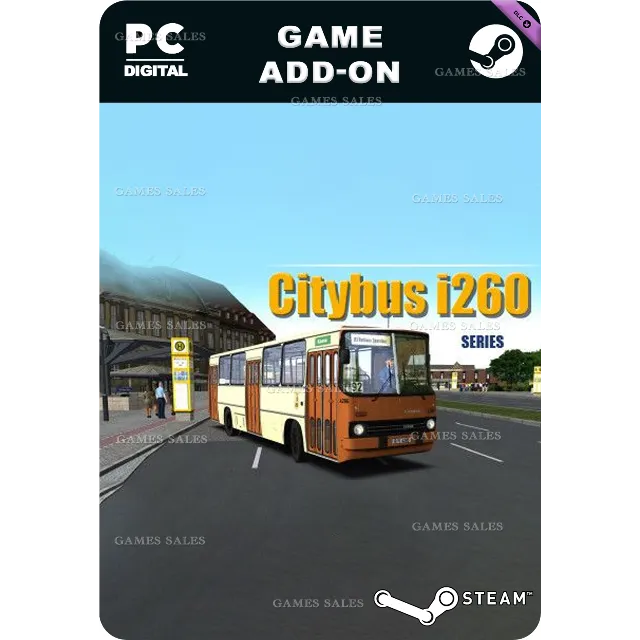 ✅💙OMSI 2 ADD-ON CITYBUS I260 SERIES💙STEAM GIFT🤖АВТО