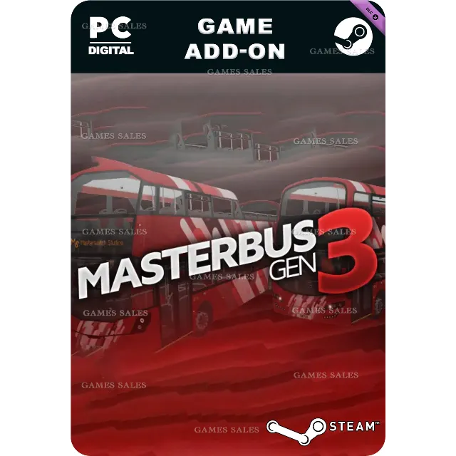 ✅💙OMSI 2 ADD-ON MASTERBUS GEN 3 PACK💙STEAM GIFT🤖АВТО