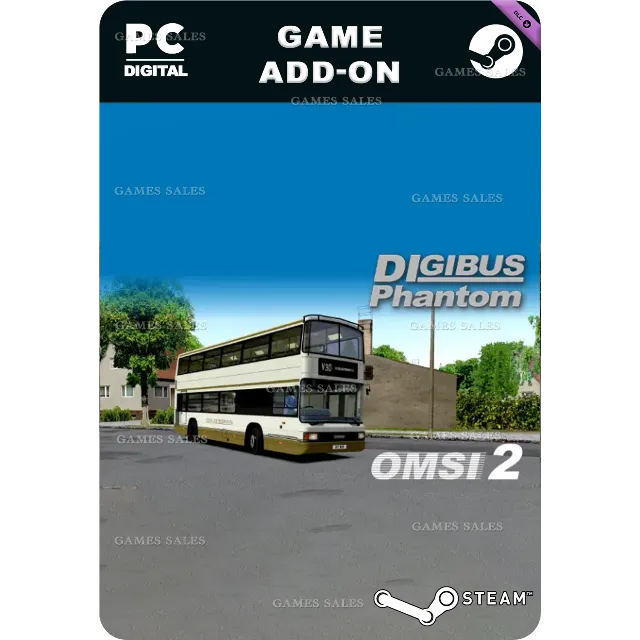 ✅💙OMSI 2 ADD-ON DIGIBUS PHANTOM💙STEAM GIFT🤖АВТО