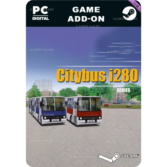 ✅💙OMSI 2 ADD-ON CITYBUS I280 SERIES💙STEAM GIFT🤖АВТО