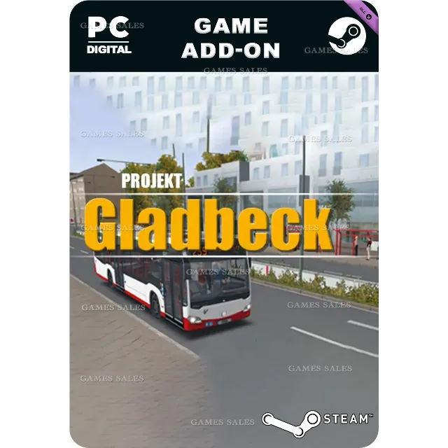 ✅💙OMSI 2 ADD-ON PROJEKT GLADBECK💙STEAM GIFT🤖АВТО