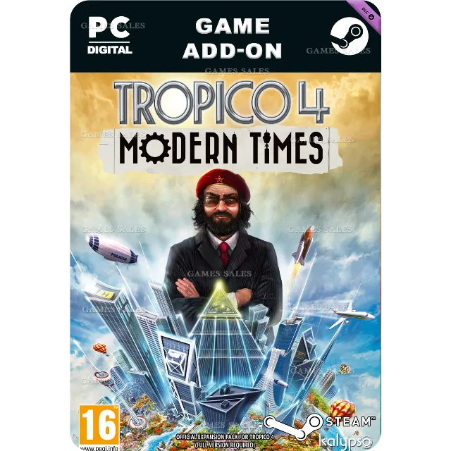 ✅💙TROPICO 4: MODERN TIMES💙STEAM GIFT🤖АВТОДОСТАВКА🤖