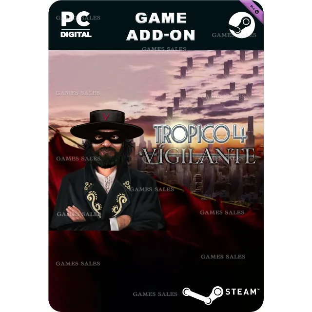 ✅💙TROPICO 4: VIGILANTE DLC💙STEAM GIFT🤖АВТОДОСТАВКА🤖