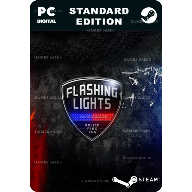 ✅💙FLASHING LIGHTS - ПОЛИЦИЯ，ПОЖАРНЫЕ，СИМУЛЯТОР💙STEAM