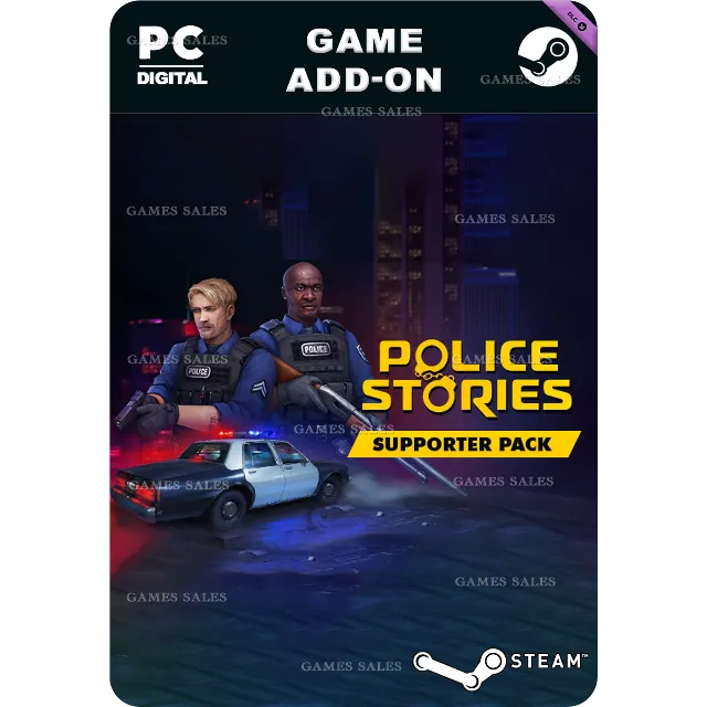 ✅💙POLICE STORIES - SUPPORTER PACK💙STEAM GIFT🤖АВТО