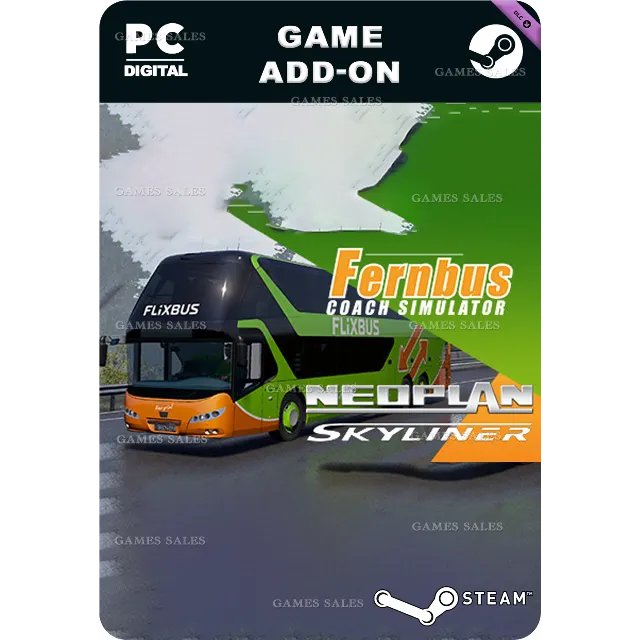 ✅💙FERNBUS SIMULATOR - NEOPLAN SKYLINER💙STEAM GIFT🤖