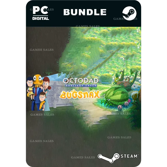 ✅💙BUGSNAX + OCTODAD BUNDLE💙STEAM GIFT🤖АВТОДОСТАВКА🤖
